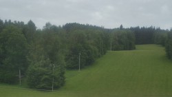 Dojezd hlavní sjezdovky
