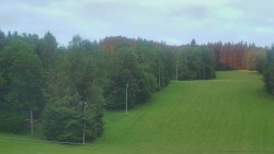 Dojezd hlavní sjezdovky