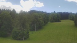 Dojezd hlavní sjezdovky