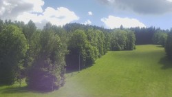 Dojezd hlavní sjezdovky