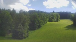 Dojezd hlavní sjezdovky