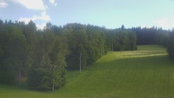 Dojezd hlavní sjezdovky