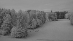 Dojezd hlavní sjezdovky