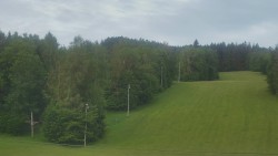 Dojezd hlavní sjezdovky