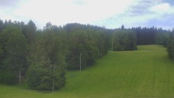 Dojezd hlavní sjezdovky