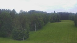 Dojezd hlavní sjezdovky