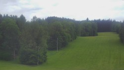 Dojezd hlavní sjezdovky