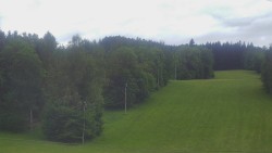 Dojezd hlavní sjezdovky