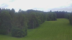 Dojezd hlavní sjezdovky