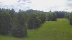 Dojezd hlavní sjezdovky