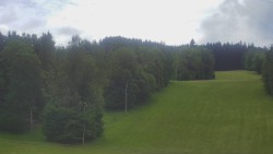 Dojezd hlavní sjezdovky