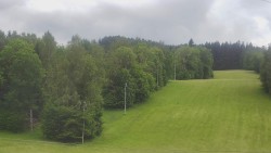 Dojezd hlavní sjezdovky