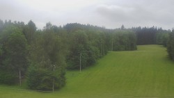 Dojezd hlavní sjezdovky
