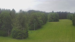 Dojezd hlavní sjezdovky