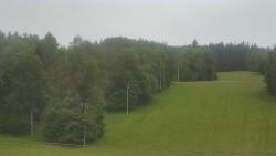 Dojezd hlavní sjezdovky