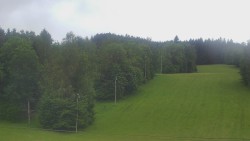 Dojezd hlavní sjezdovky
