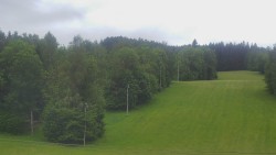 Dojezd hlavní sjezdovky