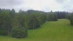 Dojezd hlavní sjezdovky