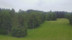 Dojezd hlavní sjezdovky