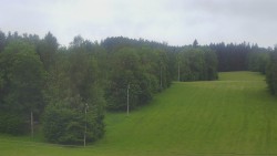 Dojezd hlavní sjezdovky