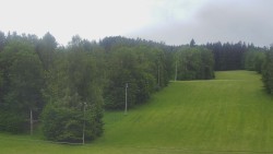 Dojezd hlavní sjezdovky