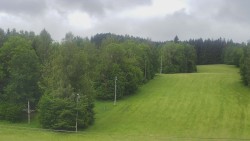 Dojezd hlavní sjezdovky