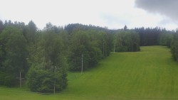 Dojezd hlavní sjezdovky