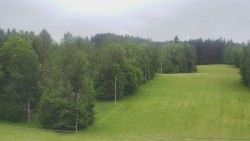 Dojezd hlavní sjezdovky