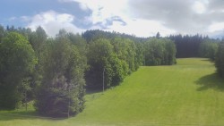 Dojezd hlavní sjezdovky