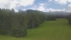 Dojezd hlavní sjezdovky