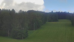 Dojezd hlavní sjezdovky