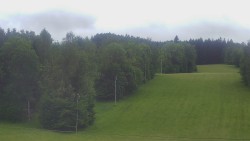 Dojezd hlavní sjezdovky