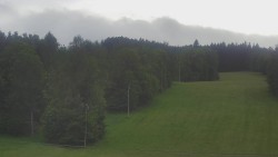 Dojezd hlavní sjezdovky