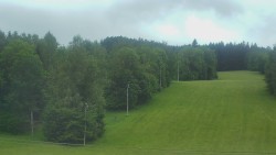 Dojezd hlavní sjezdovky