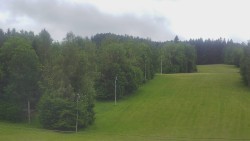 Dojezd hlavní sjezdovky