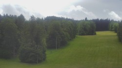 Dojezd hlavní sjezdovky