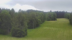 Dojezd hlavní sjezdovky