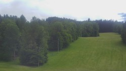 Dojezd hlavní sjezdovky