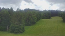 Dojezd hlavní sjezdovky