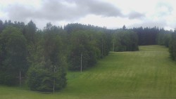 Dojezd hlavní sjezdovky