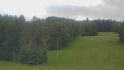 Dojezd hlavní sjezdovky