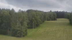 Dojezd hlavní sjezdovky