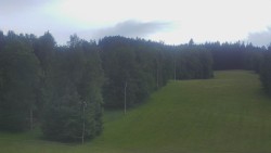 Dojezd hlavní sjezdovky
