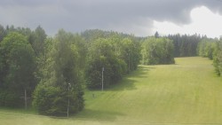 Dojezd hlavní sjezdovky