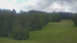 Dojezd hlavní sjezdovky