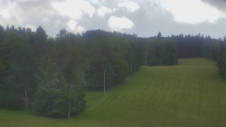 Dojezd hlavní sjezdovky
