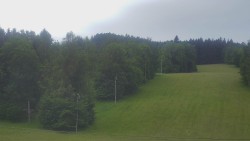 Dojezd hlavní sjezdovky