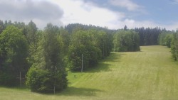Dojezd hlavní sjezdovky
