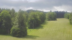 Dojezd hlavní sjezdovky