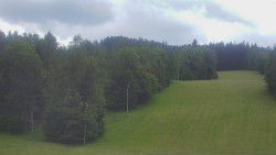 Dojezd hlavní sjezdovky